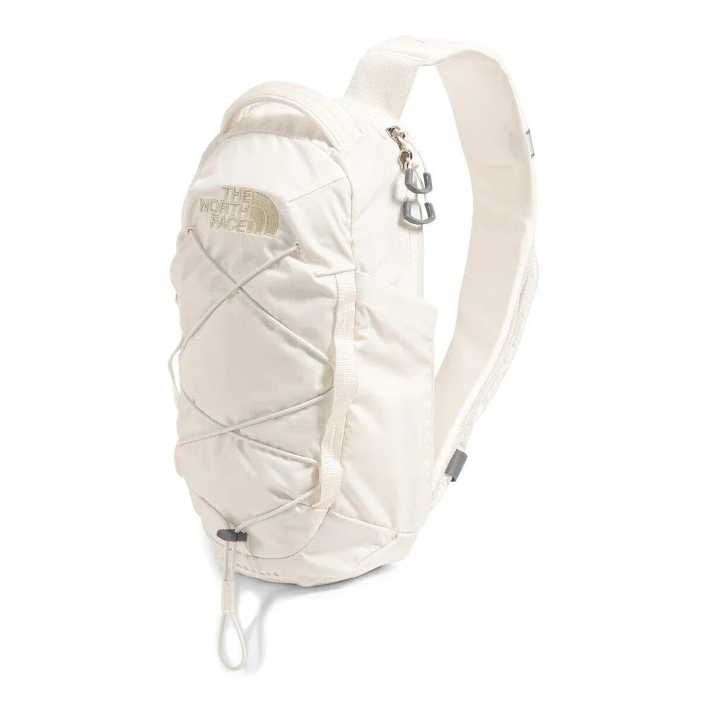 The North Face Borealis Sling Bag Unisex OS White Dune Crossbody Strap GBO2795